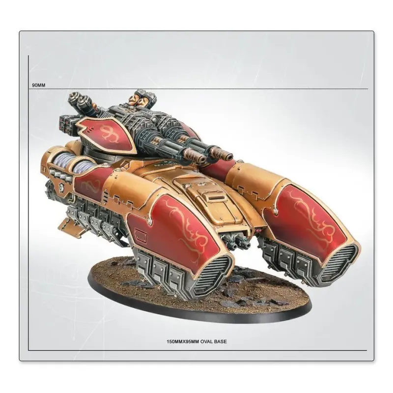 Мініатюра HORUS HERESY: LEGIO CUSTODES - CALADIUS GRAV-TANK ANNIHILATOR