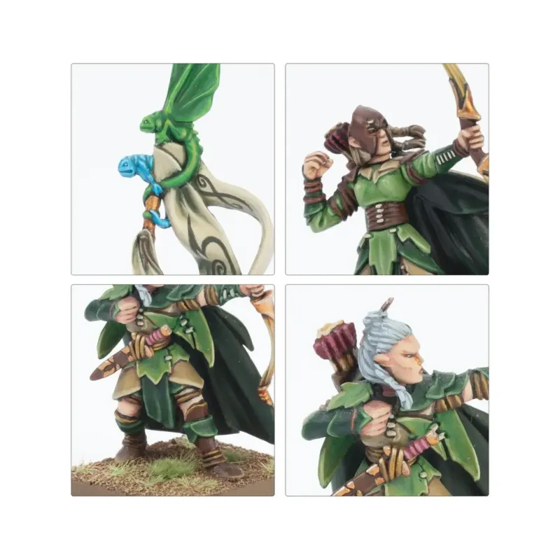 Набор миниатюр WOOD ELF REALMS: GLADE GUARD