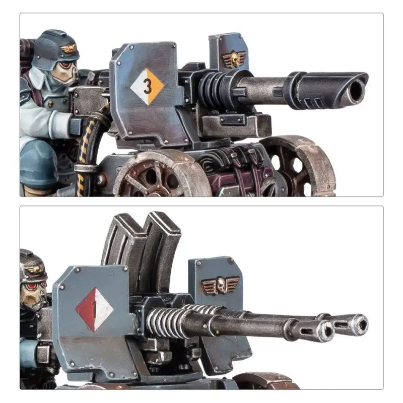 Набор миниатюр ASTRA MILITARUM — KRIEG HEAVY WEAPONS SQUAD