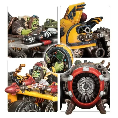 Мініатюра WARHAMMER 40000: ORKS - MEGATRAKK SCRAPJET
