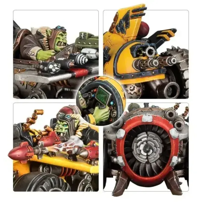 Мініатюра WARHAMMER 40000: ORKS - MEGATRAKK SCRAPJET