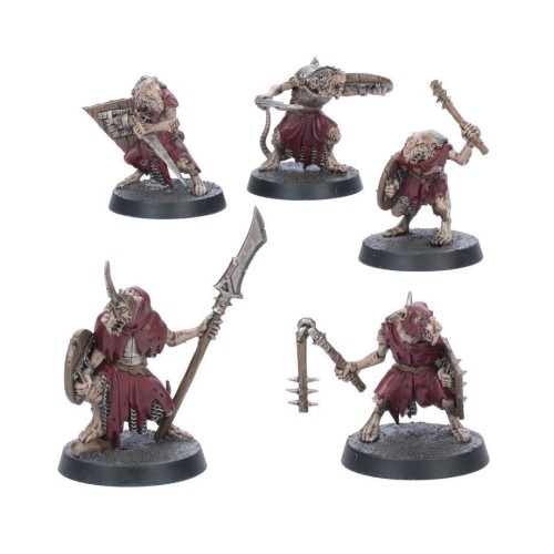 Набір фарб AOS SKAVEN+PAINT SET SIM+TRA CHN POL/SCN