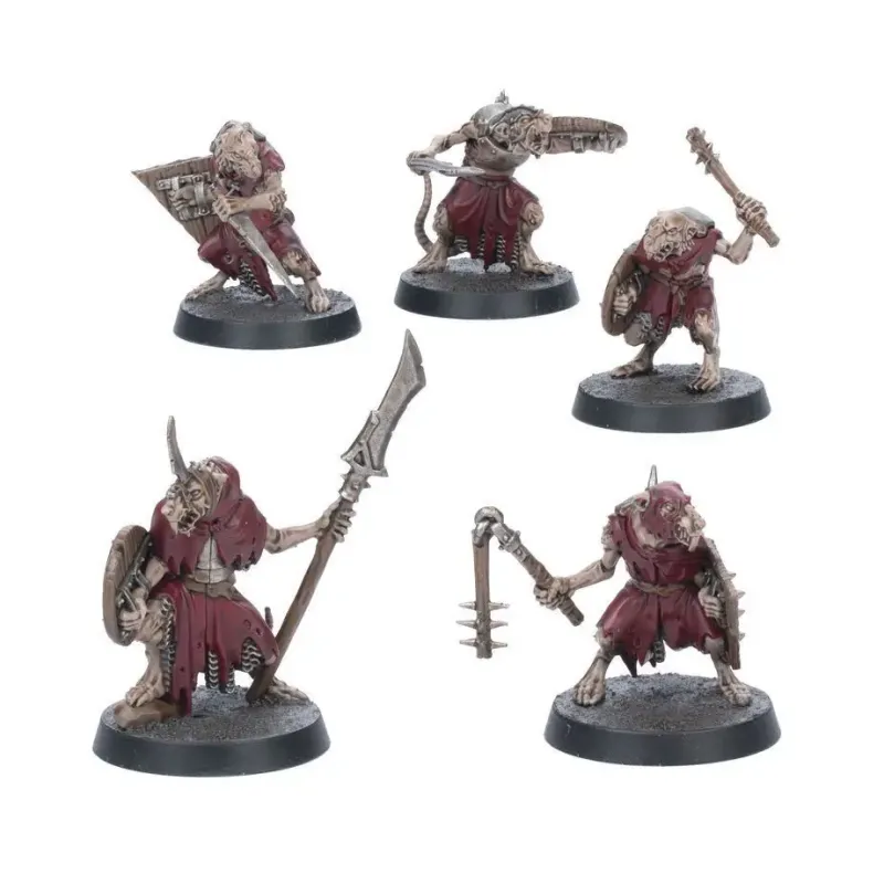 Набір фарб AOS SKAVEN+PAINT SET SIM+TRA CHN POL/SCN