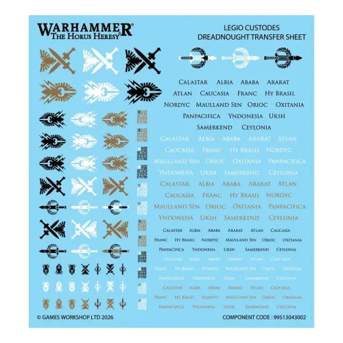 Набор миниатюр GW: БОЕВАЯ ГРУППА LEGIO CUSTODES