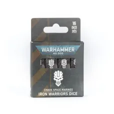 Дайси WARHAMMER 40К: IRON WARRIORS DICE