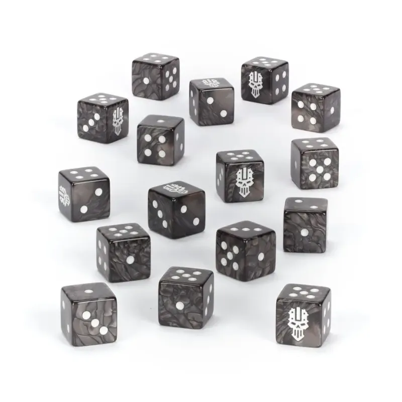 Дайси WARHAMMER 40К: IRON WARRIORS DICE