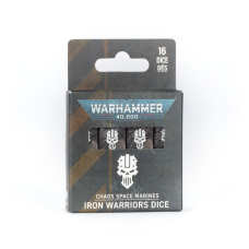 Дайси WARHAMMER 40К: IRON WARRIORS DICE