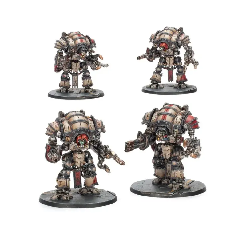 Набор миниатюр Games Workshop HH LEGIONS IMPERIALIS — MECHANICUM QUESTORIS KNIGHTS MAGAERA AND STYRIX