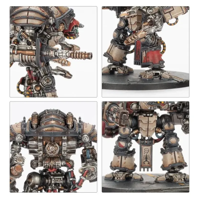 Набор миниатюр Games Workshop HH LEGIONS IMPERIALIS — MECHANICUM QUESTORIS KNIGHTS MAGAERA AND STYRIX