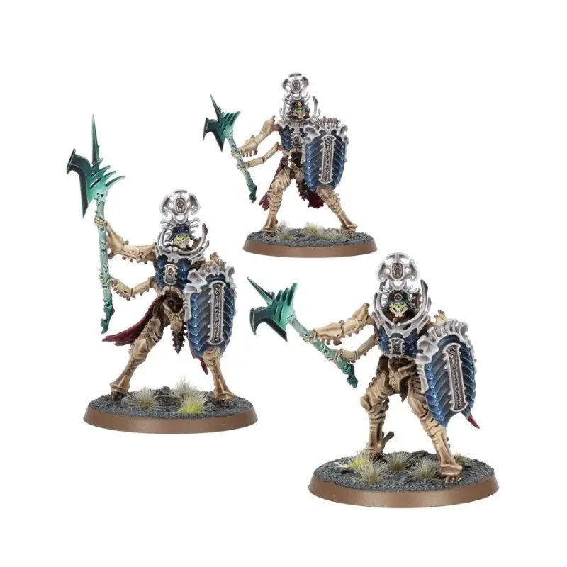Набор миниатюр OSSIARCH BONEREAPERS — HERALDS/BONE-TITHE