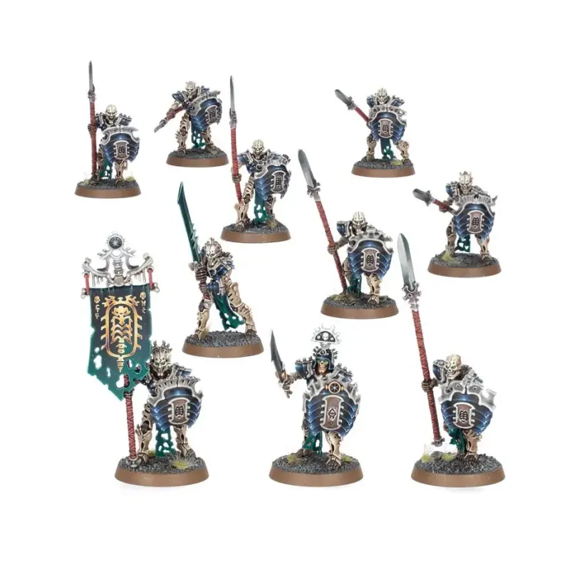 Набор миниатюр OSSIARCH BONEREAPERS — HERALDS/BONE-TITHE