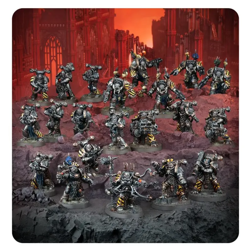 Набір мініатюр WARHAMMER 40К: COMBAT PATROL - IRON WARRIORS