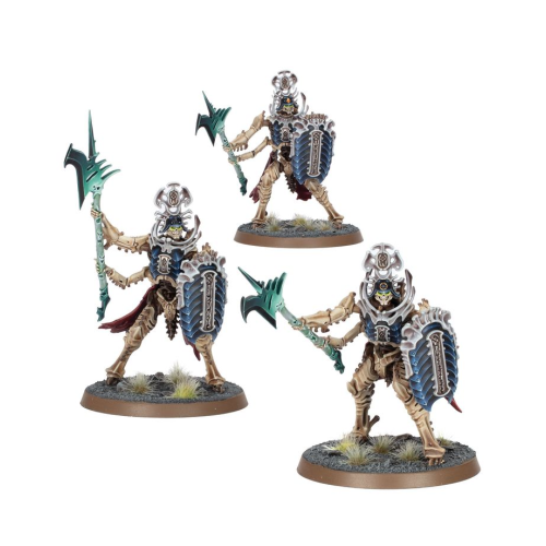 WARHAMMER Набір мініатюр OSSIARCH BONEREAPERS - HERALDS/BONE-TITHE