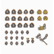 Набір мініатюр WARHAMMER 40К: COMBAT PATROL - IRON WARRIORS