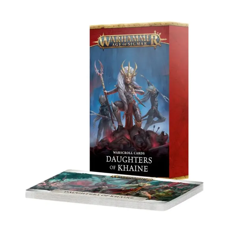 Карты GW: WARSCROLL CARDS — DAUGHTERS OF KHAINE
