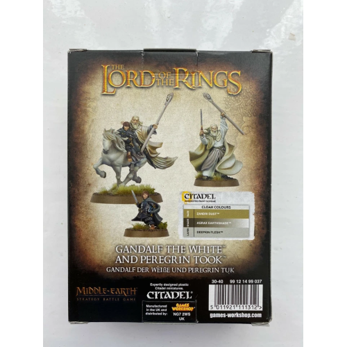 WARHAMMER Набір мініатюр MIDDLE-EARTH SBG: GANDALF THE WHITE & PEREGRIN TOOK