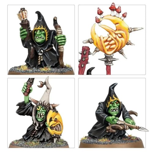 Набір мініатюр AGE OF SIGMAR: GLOOMSPITE GITZ - MOONCLAN STABBAS