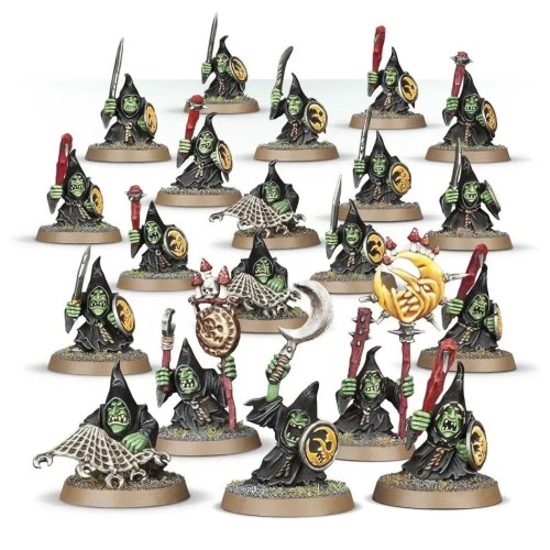 Набір мініатюр AGE OF SIGMAR: GLOOMSPITE GITZ - MOONCLAN STABBAS