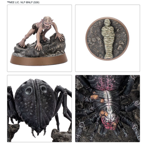 Набор миниатюр MIDDLE-EARTH SBG: THE PATH OF CIRITH UNGOL — SHELOB & GOLLUM