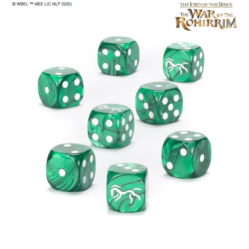 WARHAMMER Куби до WARHAMMER LORD OF THE RINGS. MIDDLE-EARTH SBG: ROHIRRIM DICE SET