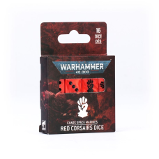 Кубики CHAOS SPACE MARINES — RED CORSAIRS DICE