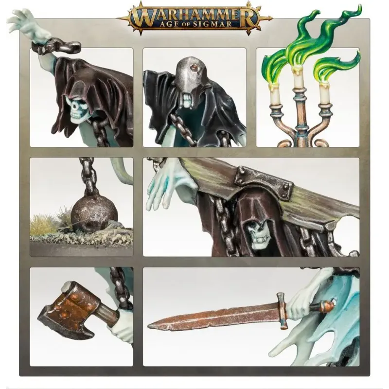 Набор миниатюр Games Workshop «NIGHTHAUNT: CHAINRASPS HORDES»