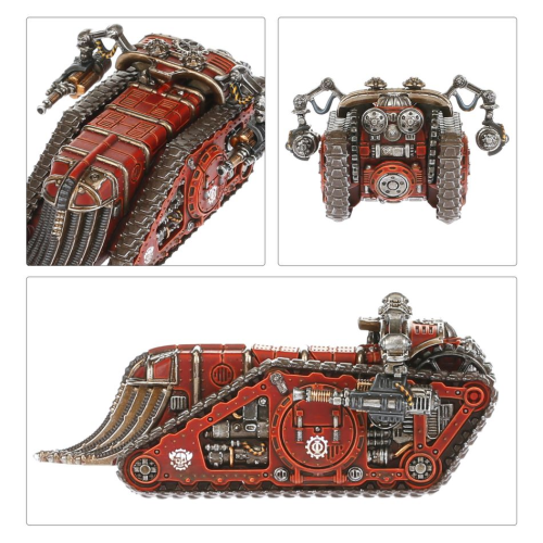 WARHAMMER Набір мініатюр Games Workshop: HH: MECHANICUM KARACNOS ASSAULT TANK SQ