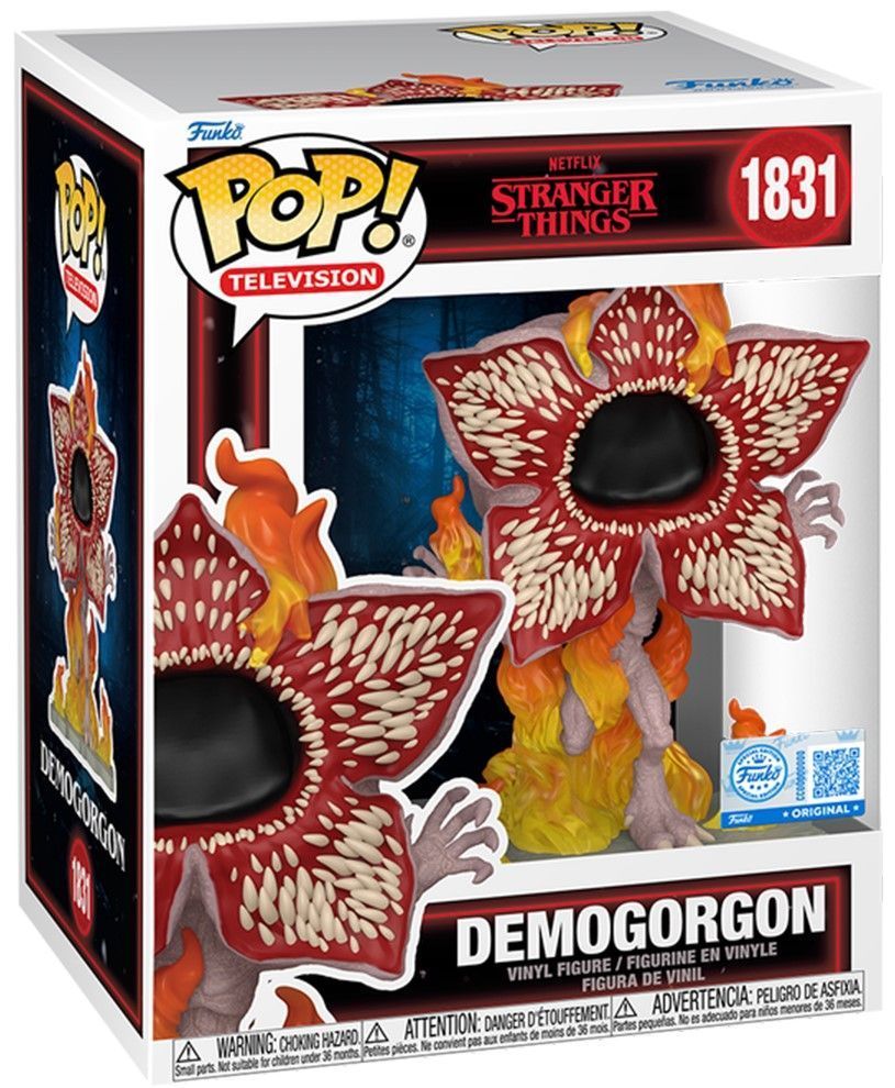 Фигурки Funko POP Демогоргон в огне - Funko POP TV #1831: Stranger